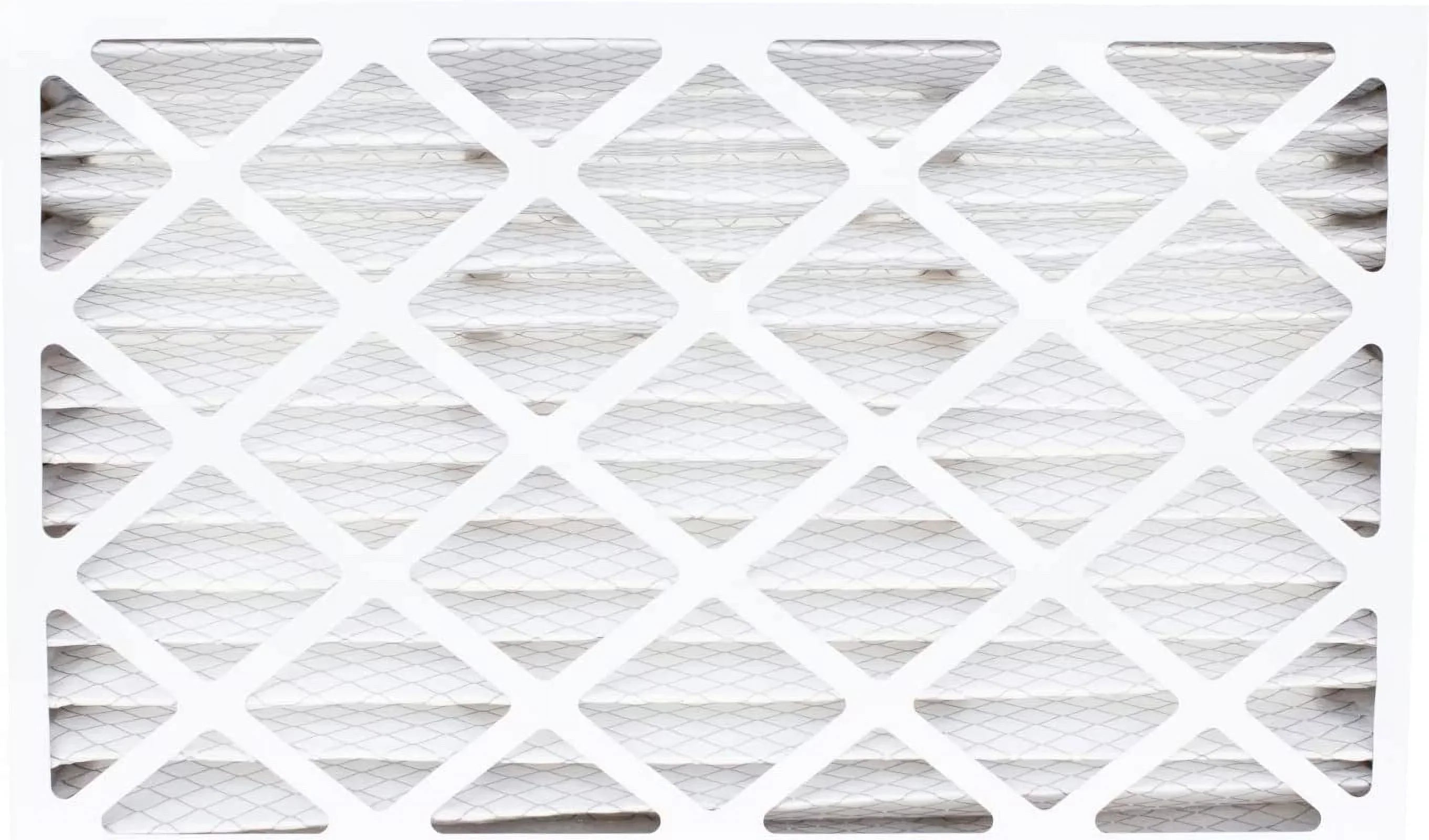 Filterbuy 16x25x5 MERV 13 Pleated HVAC AC Furnace Air Filters for Trion Air Bear 255649-105 (3-Pack)