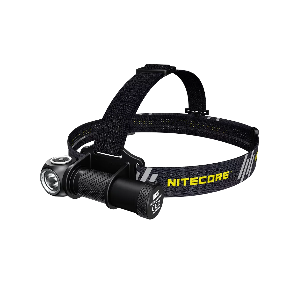 Value Bundle: Nitecore UT32 Dual Emitter Headlamp - XP-L2 V6 (5700K, Cool Ivory) - XP-L V6 (3000K, Warm Ivory) with 1xNitecore NL1834R USizeB Rechargeable Battery and 1xFree ECO-SizeENSizeA USizeB Cable