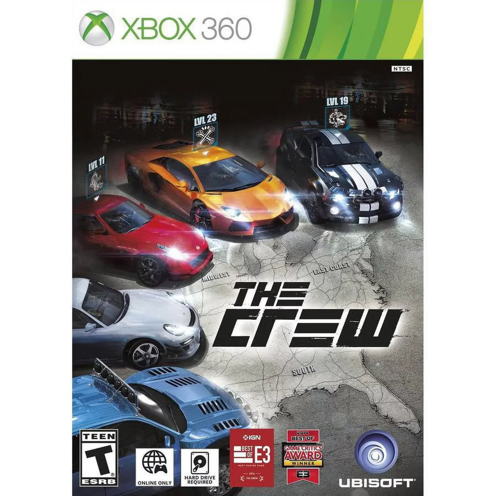 The Crew, Ubisoft, XBOX 360, 887256000455