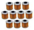 Factory Sizepec, FSize-718, 10 PACK Oil Filters Honda ATV TRX450R TRX450ER CRF250R CRF450R