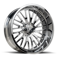 LUXXX HD FORGED LHD PRO 7 SizeENTRY 26X14 8X165 -76ET 125CB HIGH POLISizeHED WHEEL