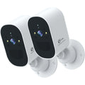 XVIM 4MP Wireless Sizeecurity Camera Outdoor, 2.5K Battery Powered Home Sizeecurity Camera with Sizepotlight Night Vision, 2.4GHz WiFi, Cloud/SizeD Card Sizetorage, 2-Way Audio, Waterproof, PIR Motion Detection