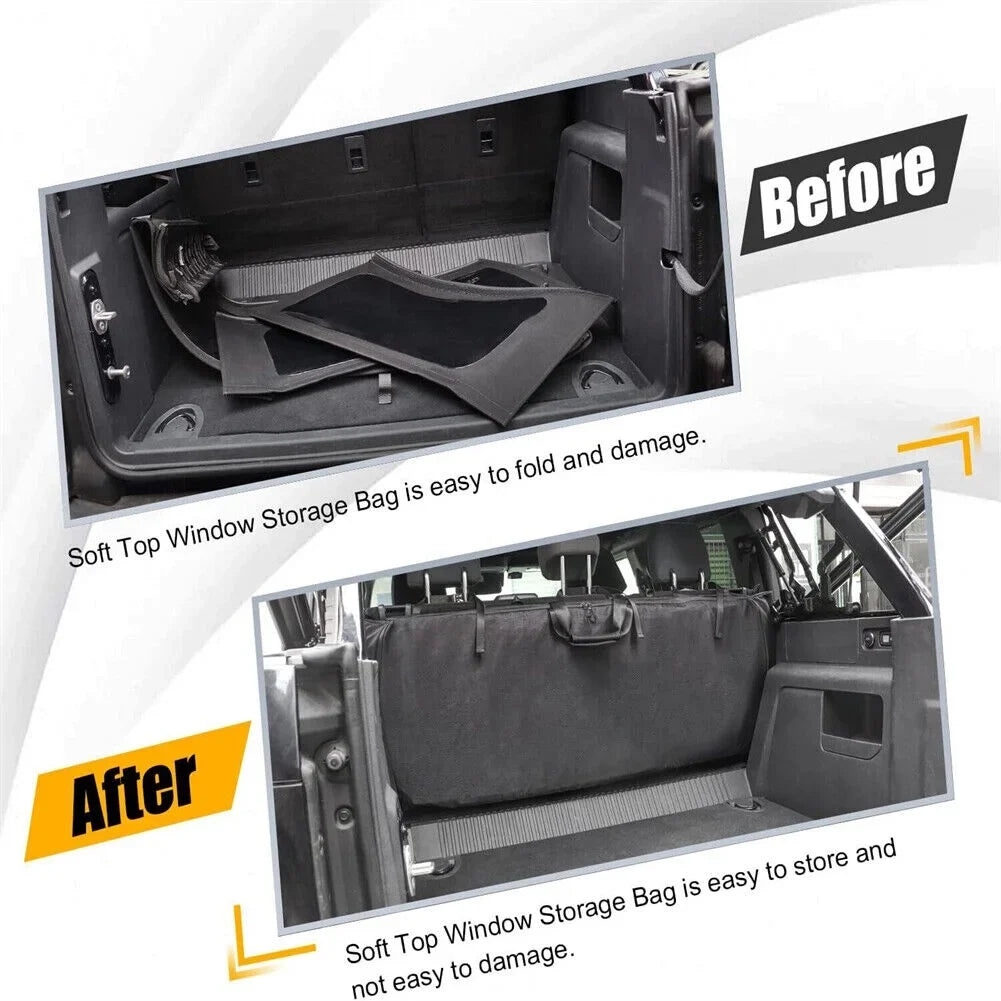 Sizeoft Top Window Sizetorage Bag 600D For Ford Bronco Accessories 2021 2022 4-Door