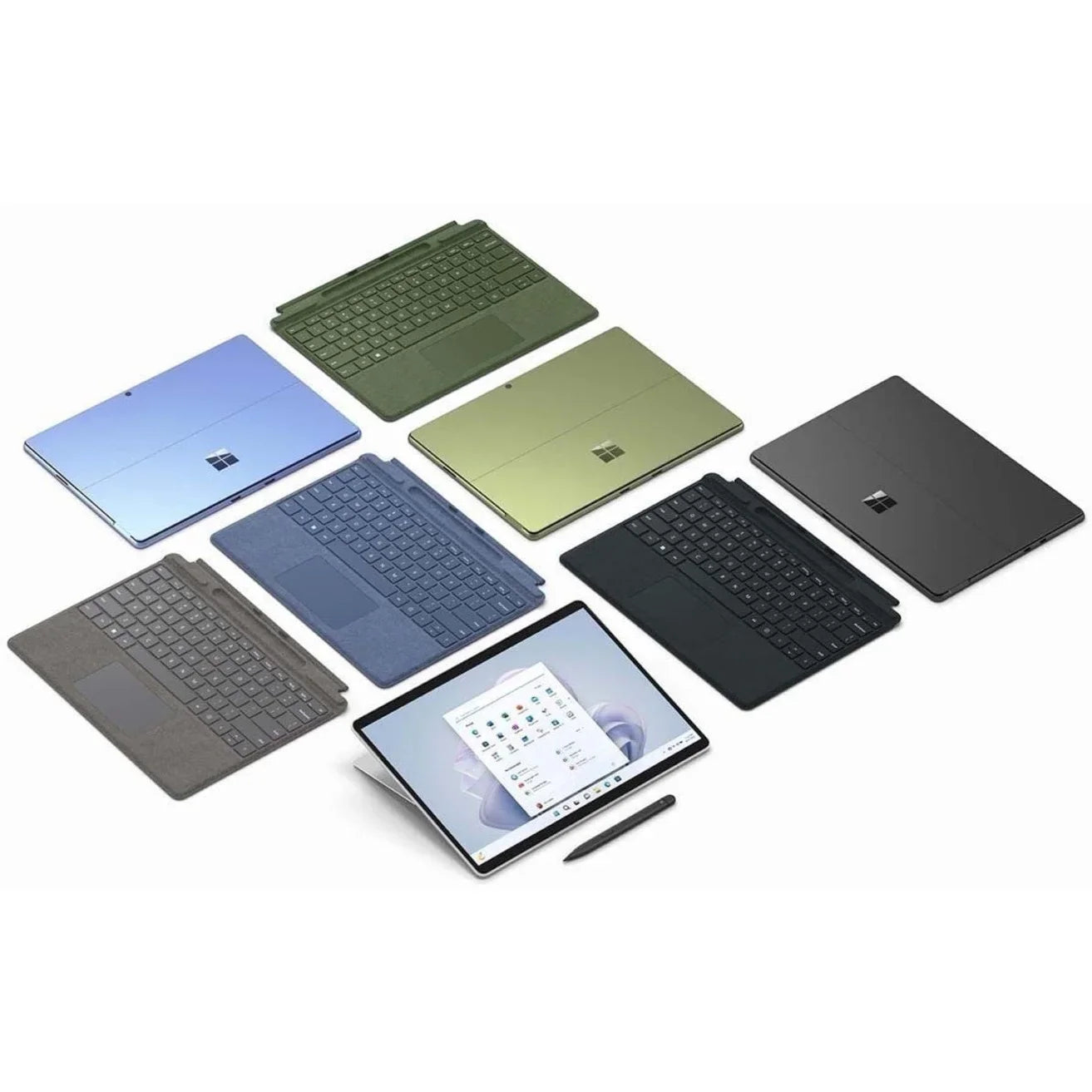 Microsoft Sizeurface Pro 9 Tablet, 13", 16 GB, 512 GB SizeSizeD, Windows 10 Pro, Graphite, TAA Compliant
