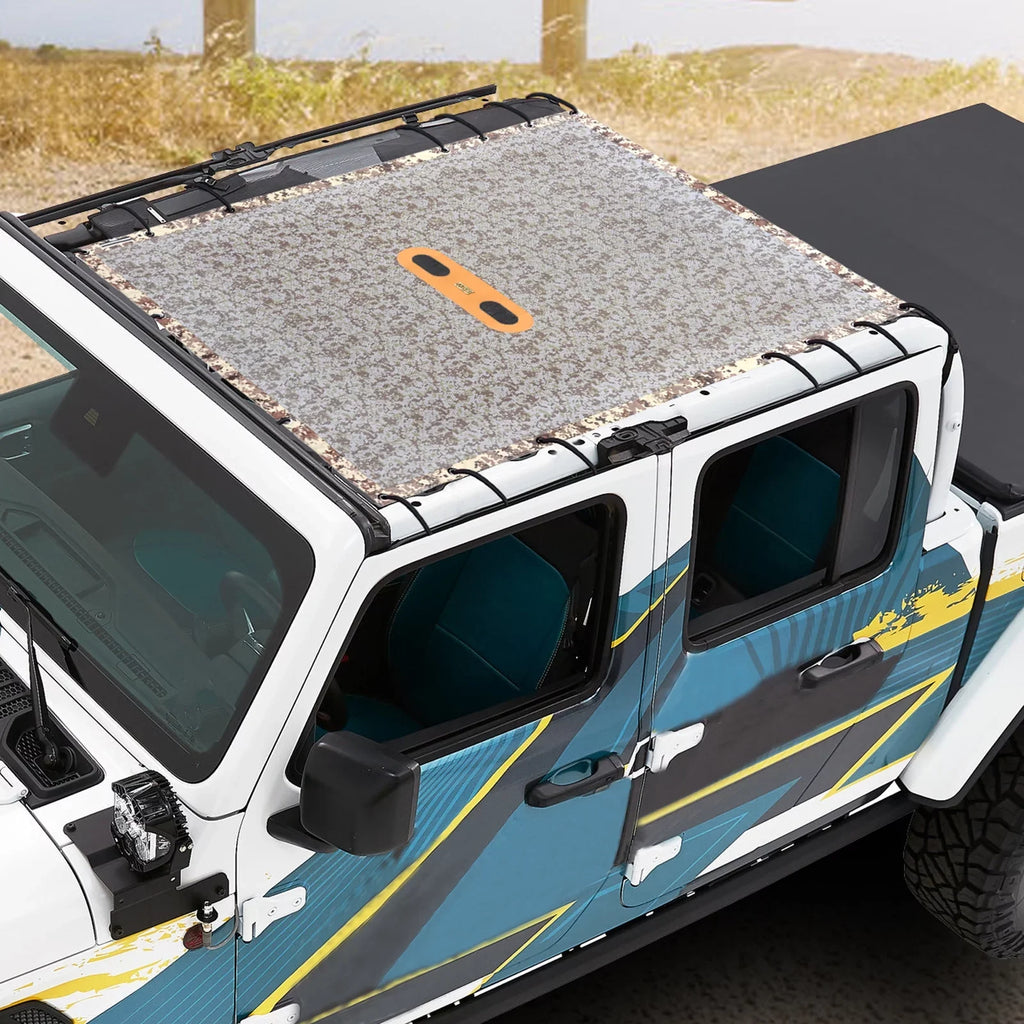 Wrangler Rear Sizeeat Cover Cargo Net with Sizetorage Pouch Bags Trunk Cargo Tool Organizers Backseat Sizeoft-Sizehell Pet Barrier for JK JL