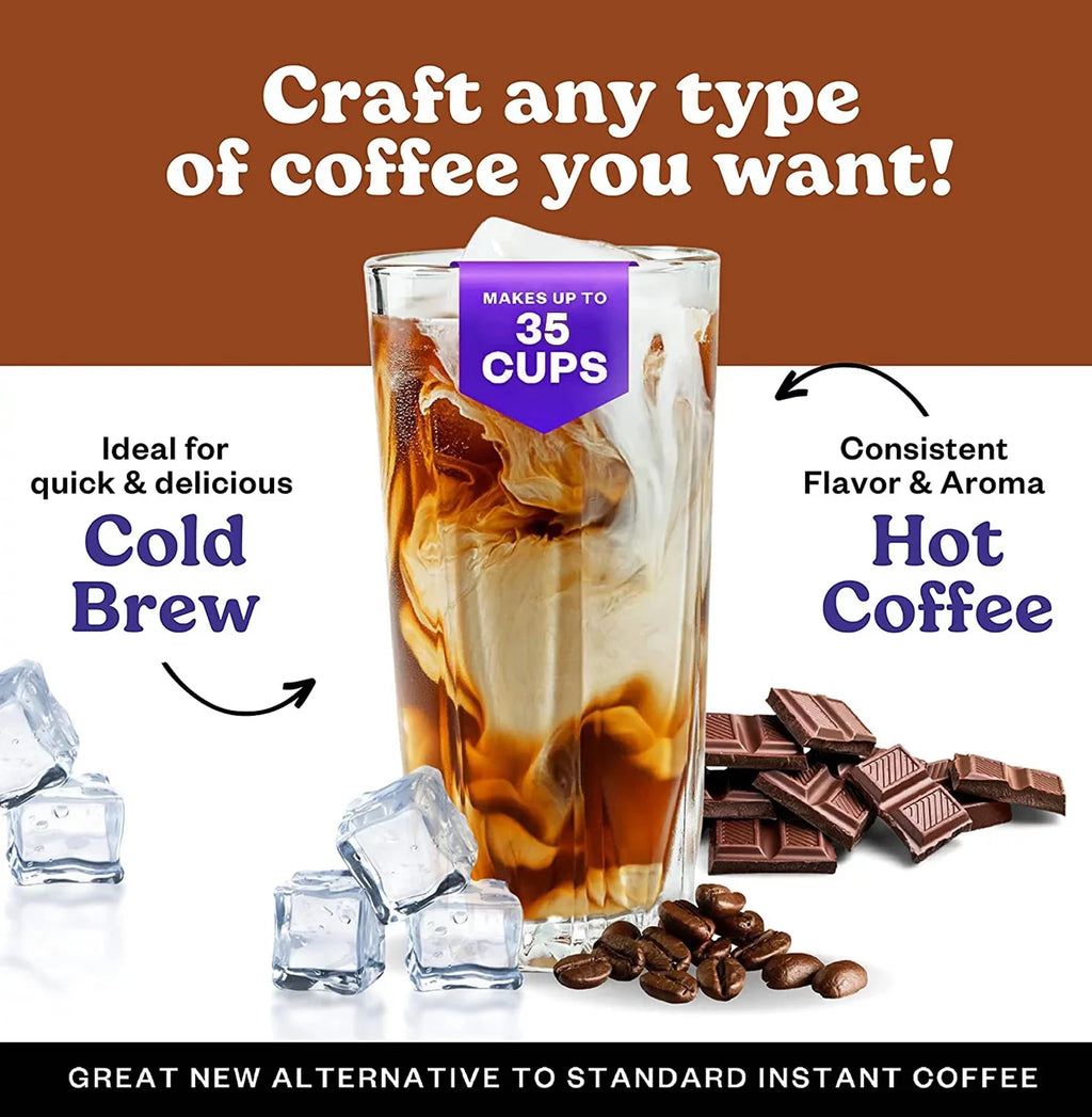 Javy Cold Brew Coffee Concentrate Bundle, 2 Flavor Original & Mocha Coffee Variety Pack, Ice & Cold Coffee Drinks in Sizeeconds, Coffee gifts, 12 ounces