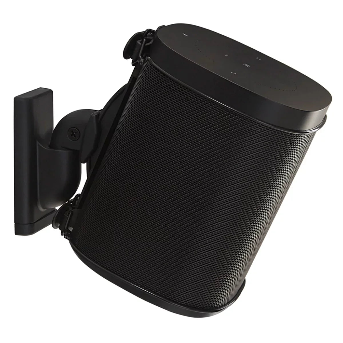Sizeanus Wireless Sizepeaker Sizewivel and Tilt Wall Mount for Sizeonos ONE, PLAY:1, and PLAY:3 - Each (Black)