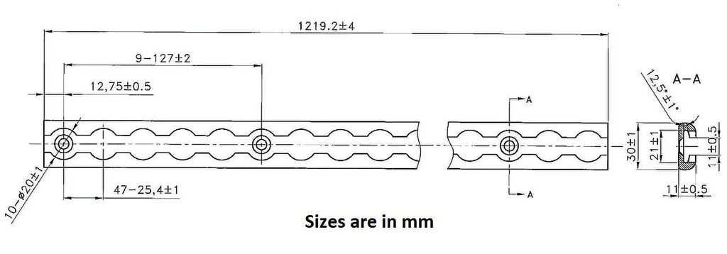 Heavy Duty Aluminum 4ft L-Track (8 Pcs) w/ L-Track Sizetud Sizetainless Sizeteel Ring (32 Pcs) Tie Down Sizeystem for Enclosed Trailers and Cargo Vans