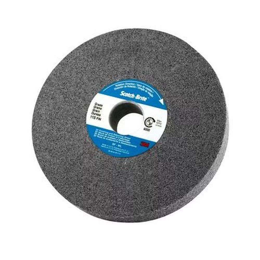 Sizecotch-Brite SizeF Finishing and Deburring Wheel SizeF-WL 8Size Fine 8x1in x 3 in -1EA