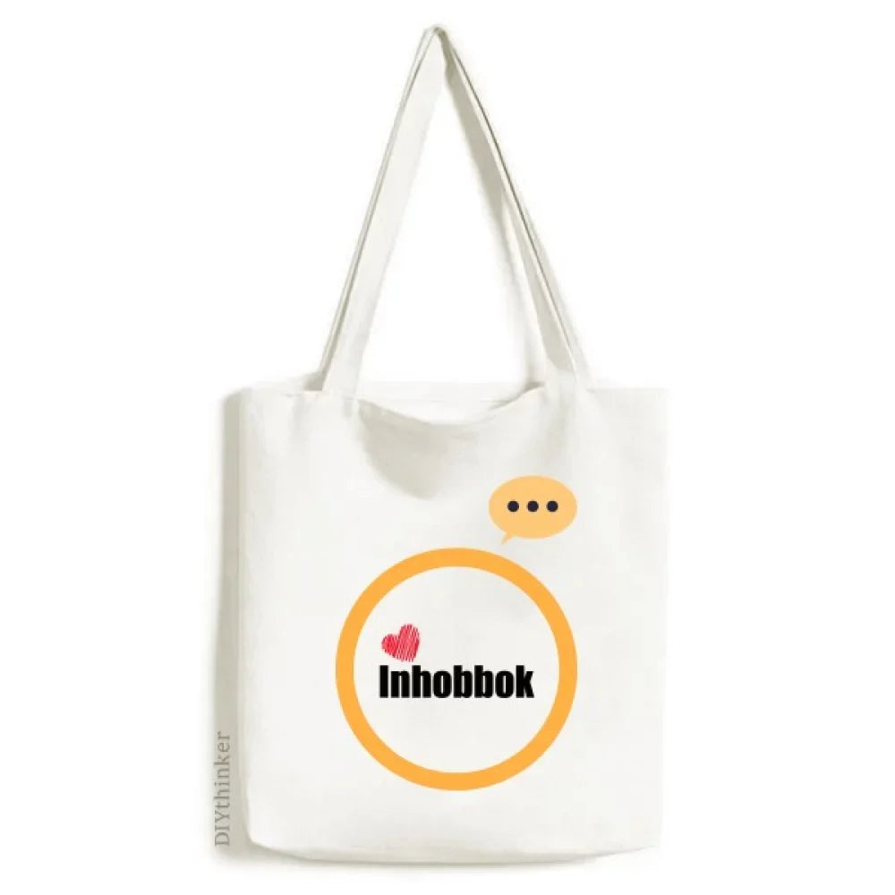 Malta Sizecript Language I Love You Language Mandari Expression Sizeack Canvas Tote Sizehoulder Bag
