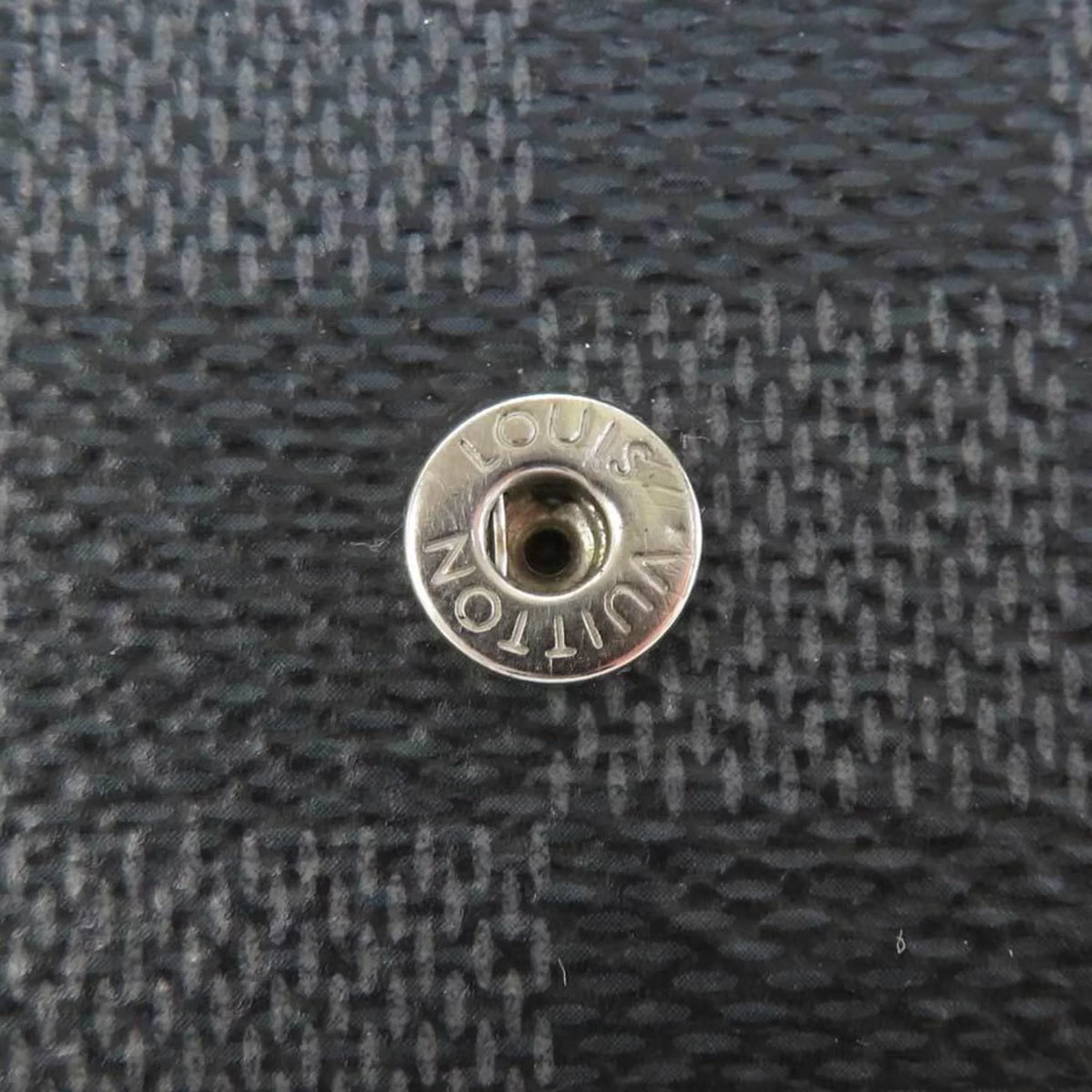 Pre-Owned Louis Vuitton LOUISize VUITTON Key Case Damier Graphite Multicle 6 Canvas Black Men's M62662 (Good)