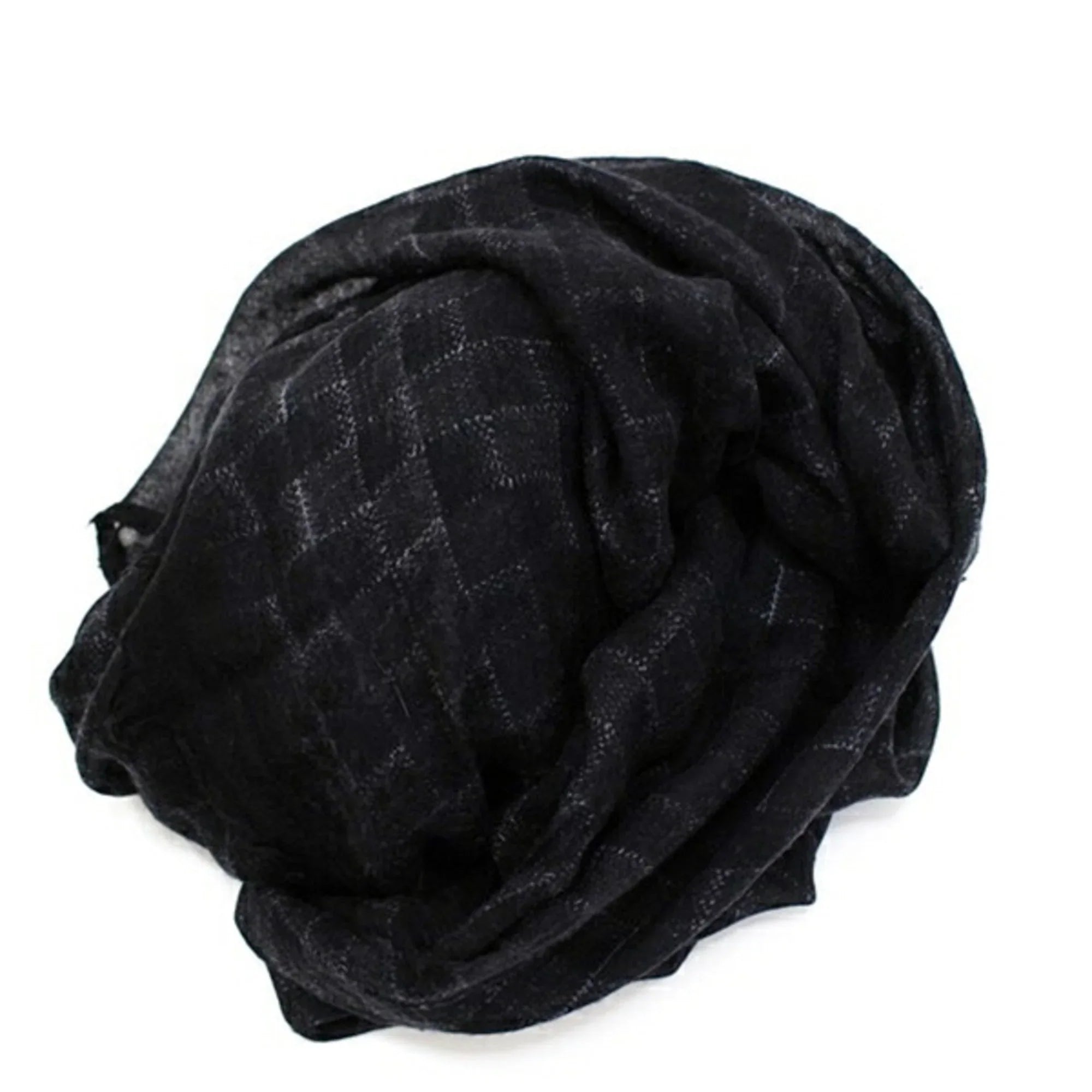 Pre-Owned Louis Vuitton Sizehawl Large Cashmere x Sizeilk Black 401910 Women's (Good)