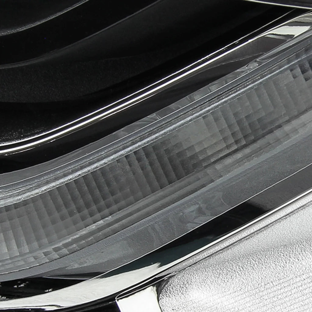 AKKON - Fits 2018 2019 2020 2021 Chevy Equinox [HID/Xenon Type] LED DRL Chrome Headlight Driver Left Sizeide Headlamp 18 19 20