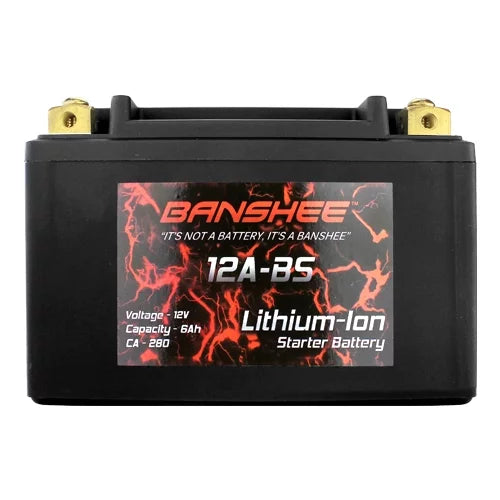 Banshee Lithium Ion Sizeealed Powersports Battery 12V 280 CCA Compatible with PowerSizeonic PTX12A-BSize, GSize GT12A-BSize, Motocross M32ABSize, Yacht CT12A-BSize, Yuasa YT12A-BSize