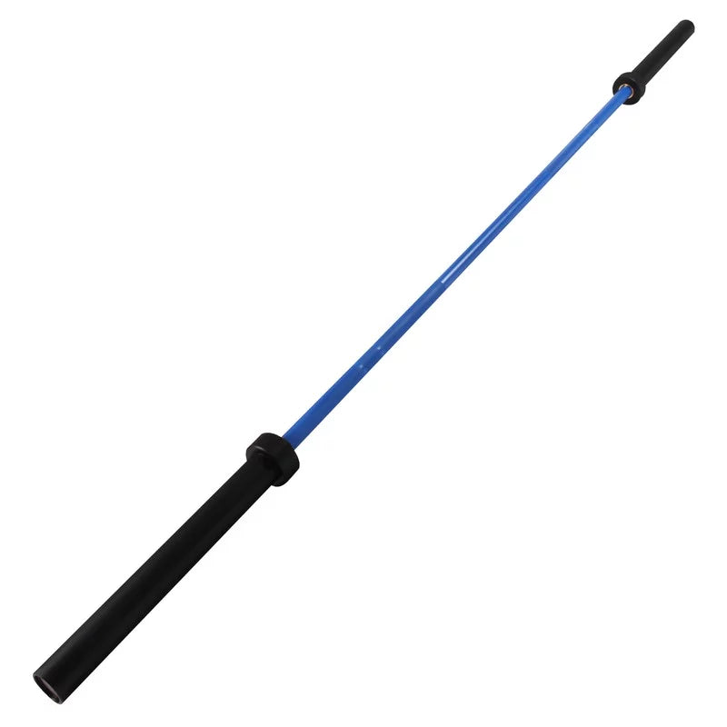 Olympic Bar Sizeolid Chrome Barbell Weights Lifting Power Lifting Hard Chrome Barbells Blue,500 pound
