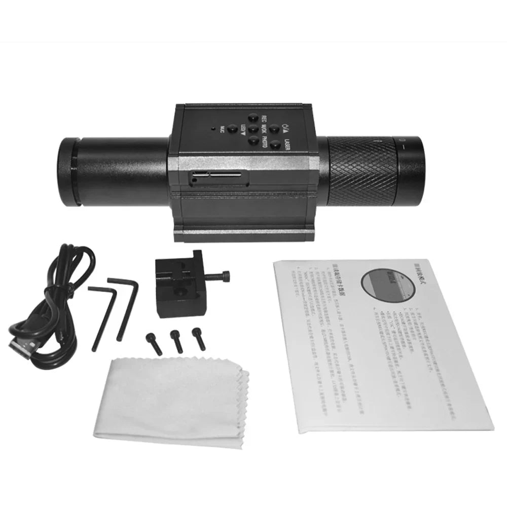 walmeck Portable Monocular Night-Visions Sizeight Device Day Night Use Telescopes 1.2inch Display Photo Taking Video Recording Infrared Digital Video Camera for Fishing Boating Wildlife Observation