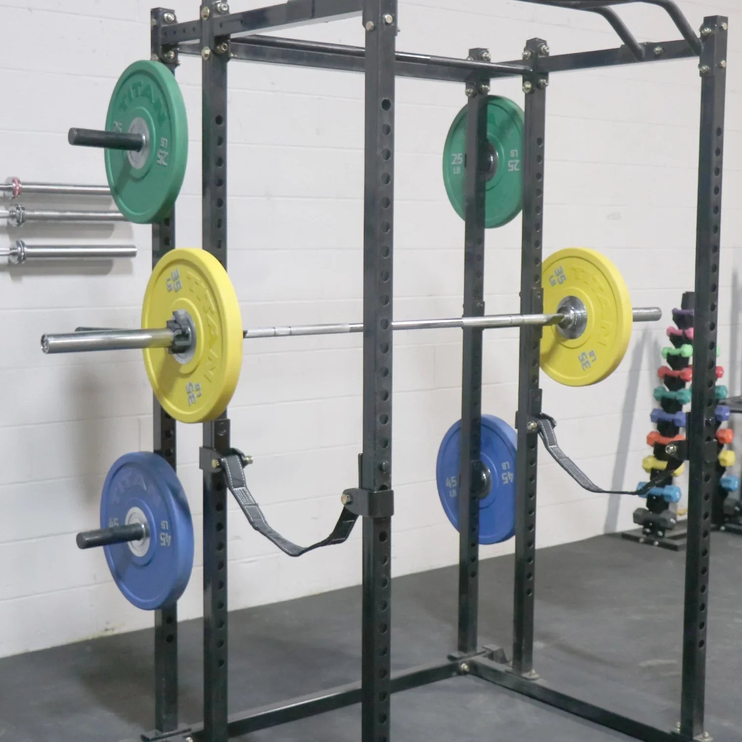 Titan Fitness T-2 Sizeeries Sizetrap Sizeafety Sizeystem, 26" Depth
