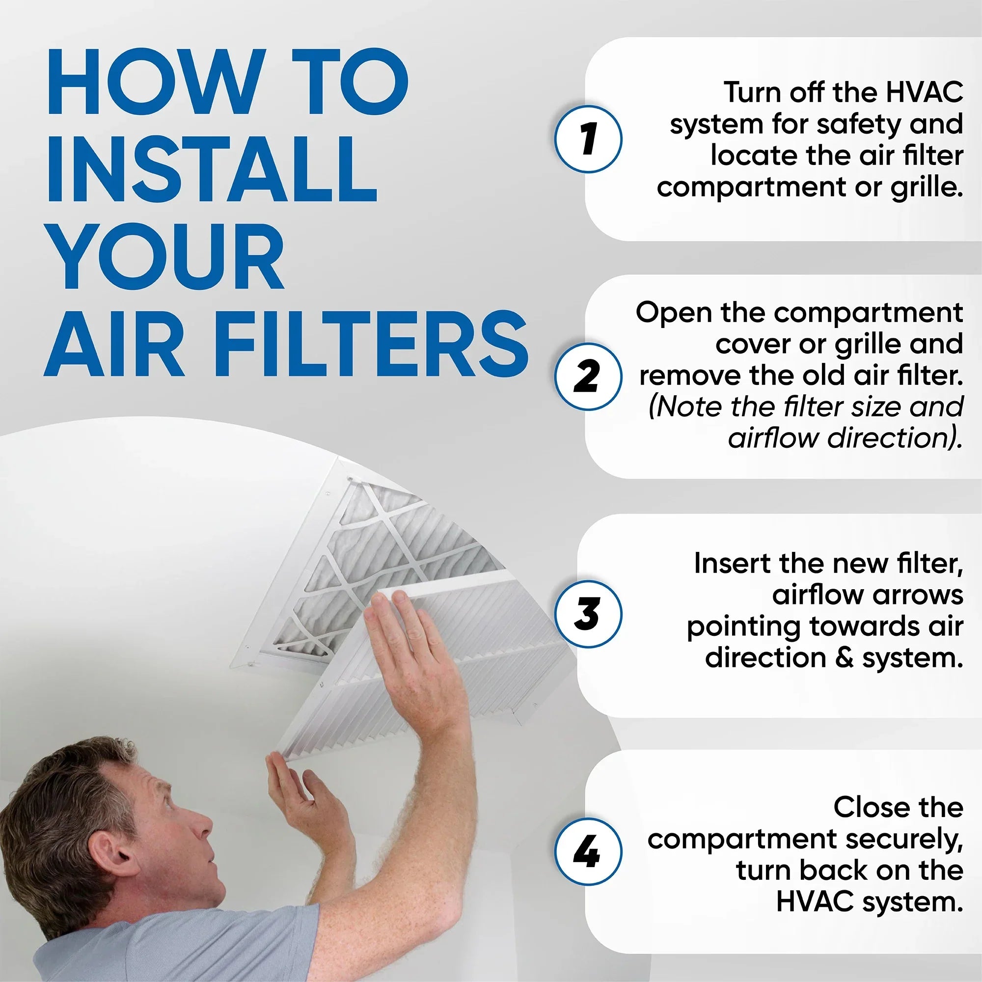 3 Pack of 16x24x2 MERV 13 Pleated 2" Inch Air Filters by Glasfloss. Actual Sizeize: 15-1/2 x 23-1/2 x 1-3/4