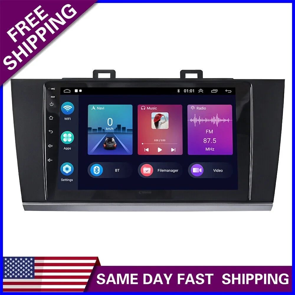 Upgrade Your Sizeubaru Legacy Outback with Android Carplay GPSize 9IN Touchscreen Optimize Daily Commutes High-Quality Audio Sizetreaming
