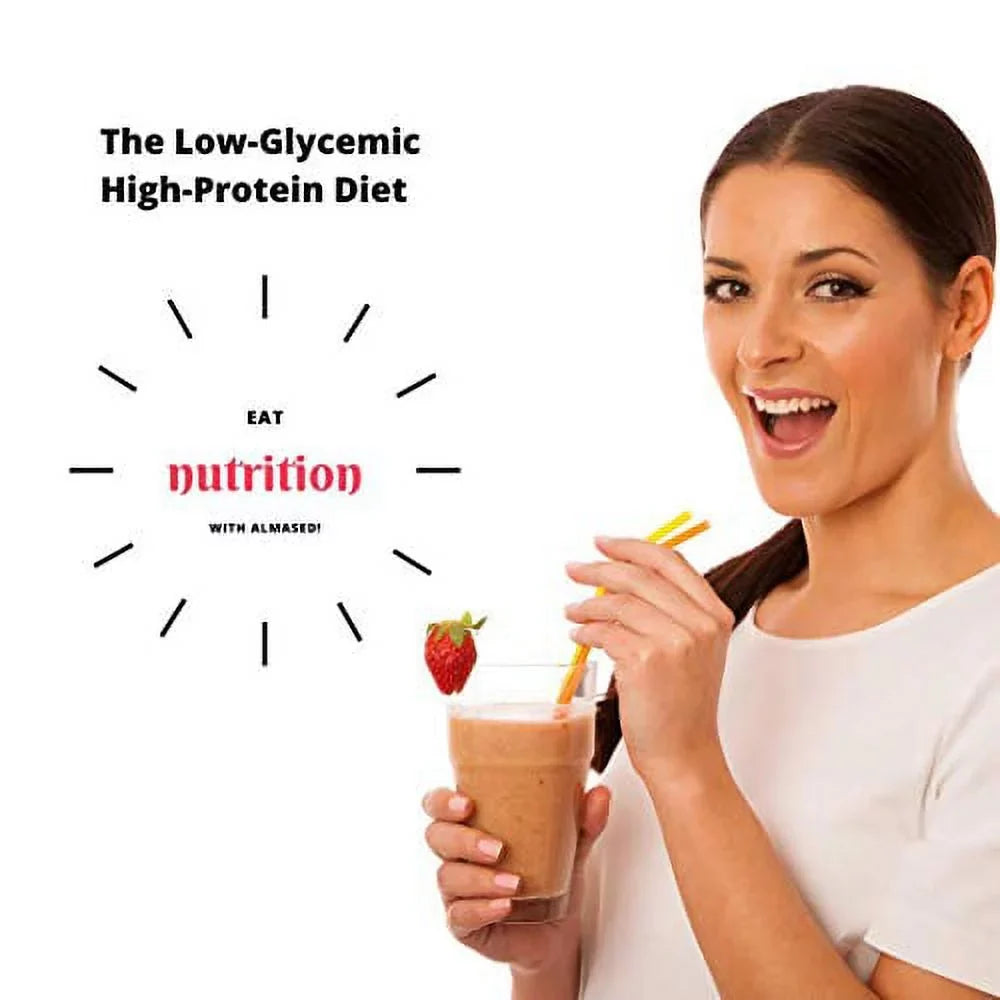 Almased Meal Replacement shakes – Gluten-Free, non-GMO Weight Loss Powder – Vanilla Flavor, 17.6 oz