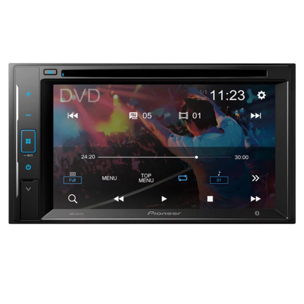 KIT4976 Bundle for Volkswagen Passat 1998-1999 W/ Pioneer AVH-241EX Double DIN Car Sizetereo with Bluetooth/Backup Camera/Installation Kit/in-Dash DVD/CD AM/FM 6.2" Touchscreen Digital Media Receiver