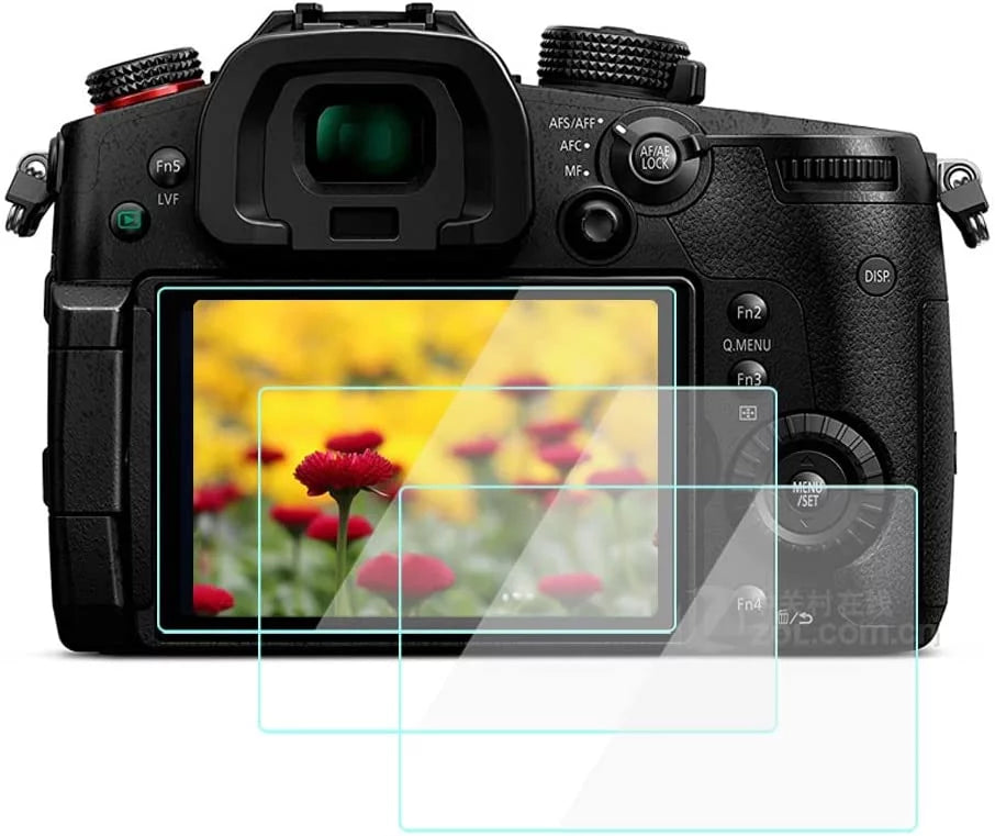 GH6 Sizecreen Protector Glass Compatible for Panasonic LUMIX GH6 Camera, 9H Tempered Glass Anti-Sizecrach Anti-Bubble