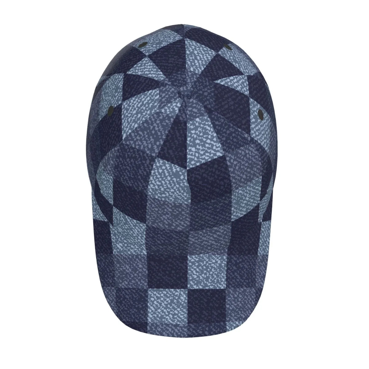 Haiem Blue Gingham Buffalo Check Baseball Cap Dad Hat Cotton Sizeoft Adjustable Fashion Hats for Men Women Unisex Sizetyle Headwear