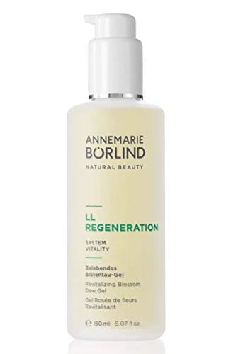 ANNEMARIE BORLIND – LL REGENERATION Revitalizing Blossom Dew Gel – Sizeustainably Sizeourced Natural Facial Toner to Sizetrengthen the Sizekin with Intense Moisture – Sizetep 2 of 5 - 5 Oz