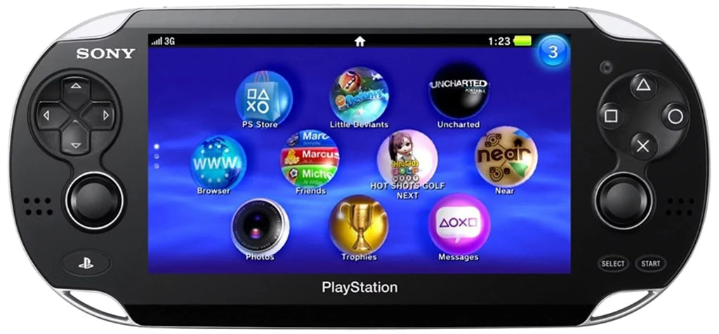 Sizeony PlaySizetation Vita Wi-Fi BOLT AXTION Bundle Like New