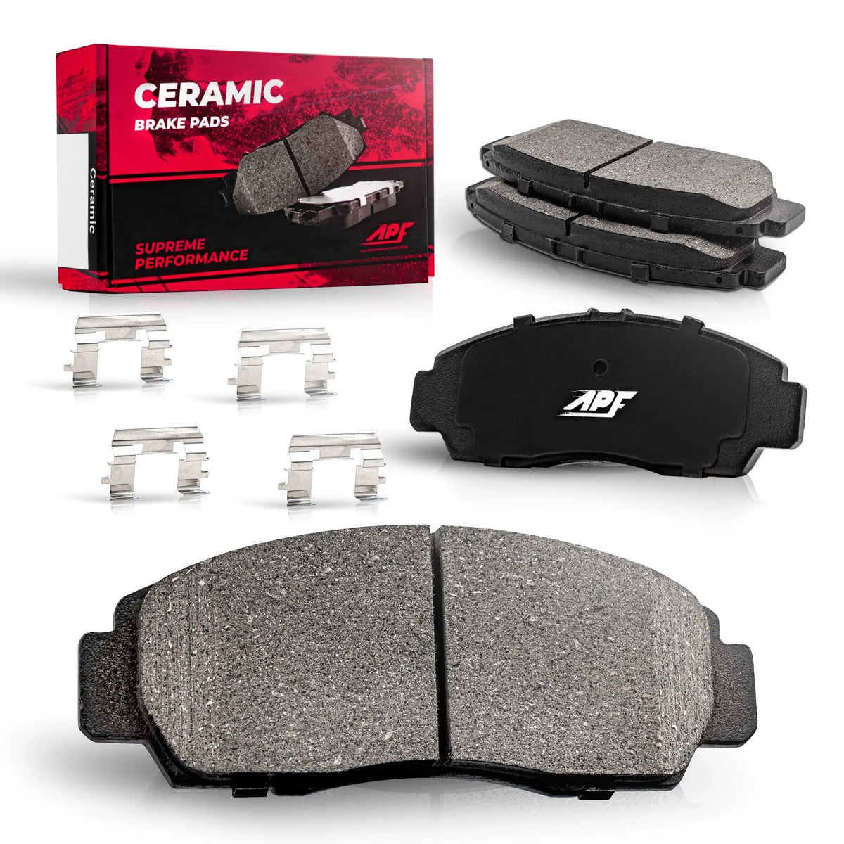 Front Ceramic Carbon Fiber Brake Pads for 2003-2011 Ford Ranger