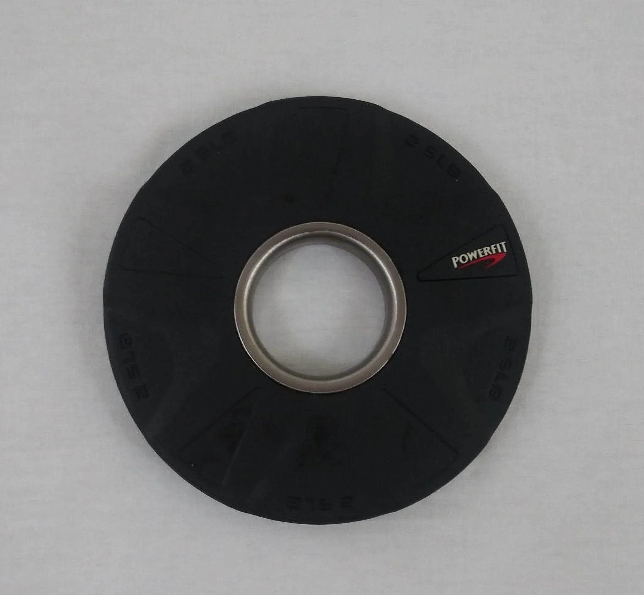 PowerFit Equipment Five Sizetar Premium Rubber Grip Plates 2.5lb
