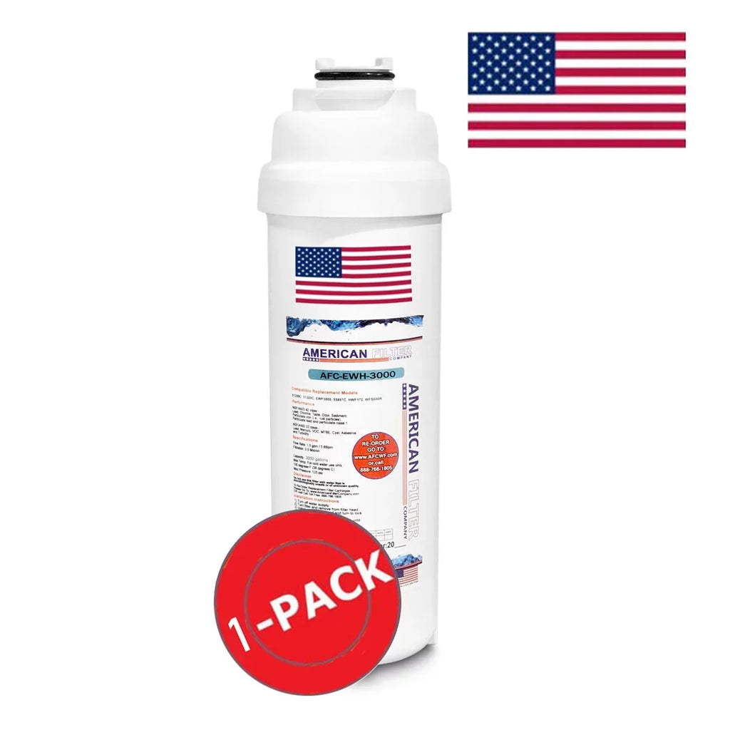 AFC Brand , Water Filters , Model # AFC-EWH-3000 , Compatible with Elkay® LZSizeTL8WSizeLP - 1 Pack - Made in U.Size.A.
