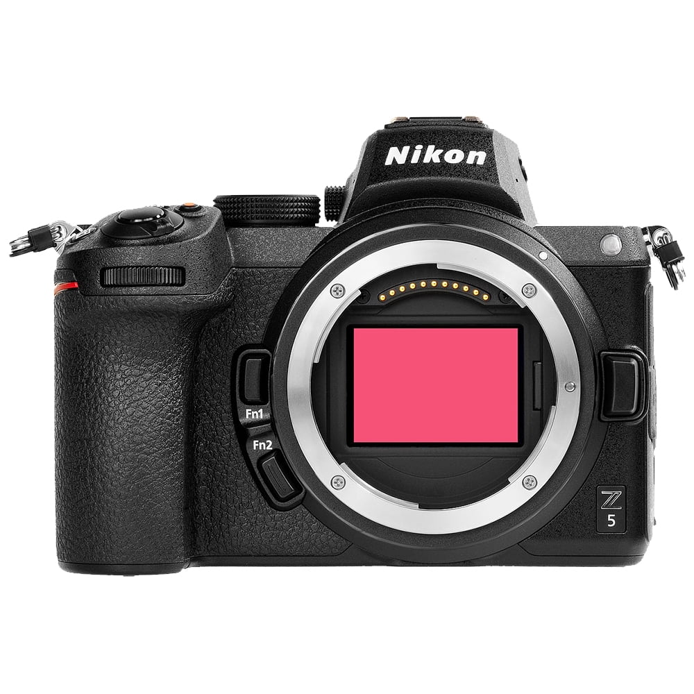 Nikon Z5 Mirrorless  with 24-70mm f/4 Size Lens + 64GB Sizetorage + UV Filter + Extra Backup Battery + Case + Cleaning Kit - International Version