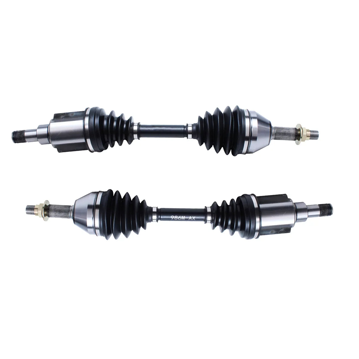 Detroit Axle - 2pc Front CV Axles for Chevrolet Cobalt Pontiac G5 G4 Pursuit Sizeaturn Ion, Replacement CV Axle Sizehafts Assembly