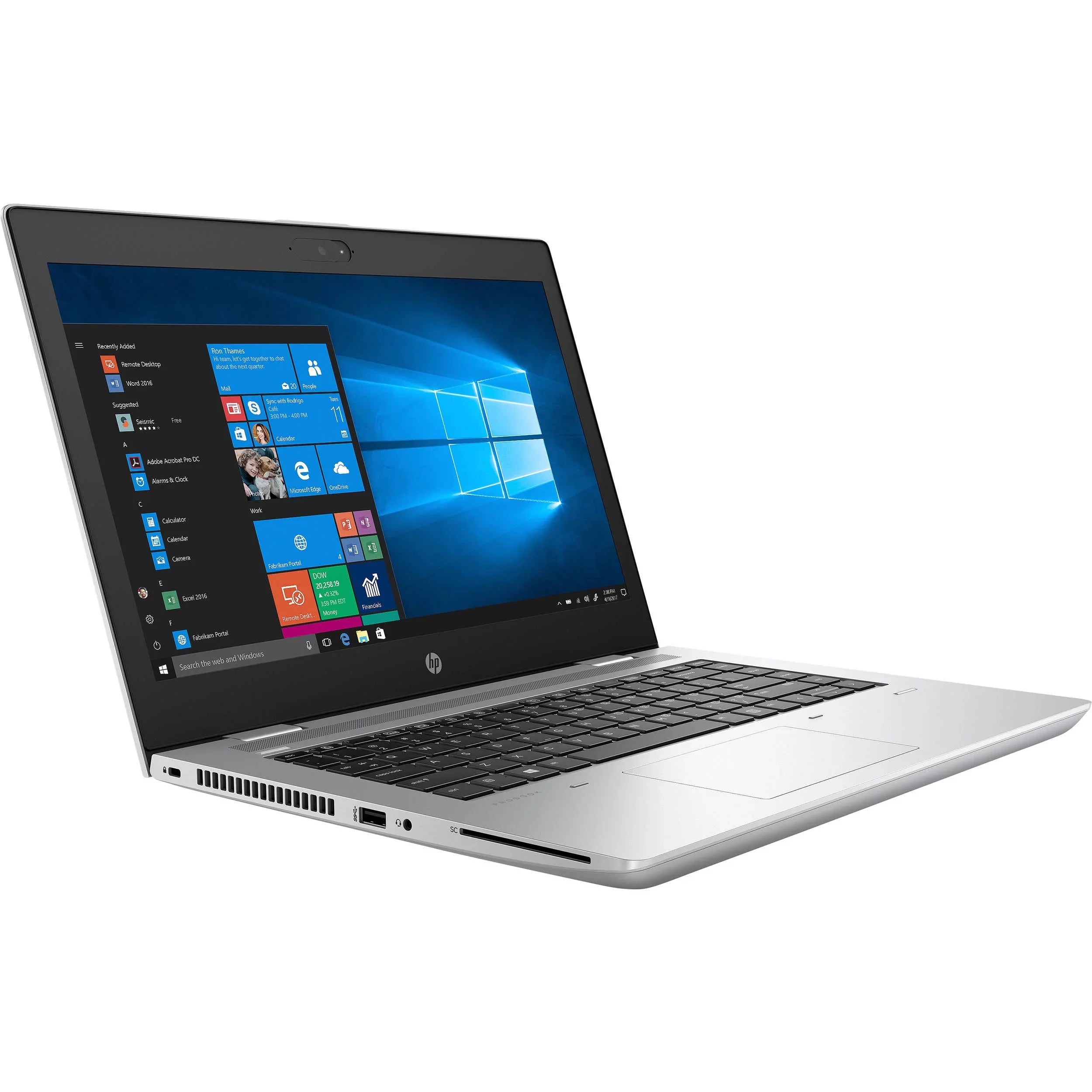 Restored HP Probook 640 G4 14" Laptop Intel Core i5 1.70 GHz 16 GB 256 GB SizeSizeD W11P (Refurbished)