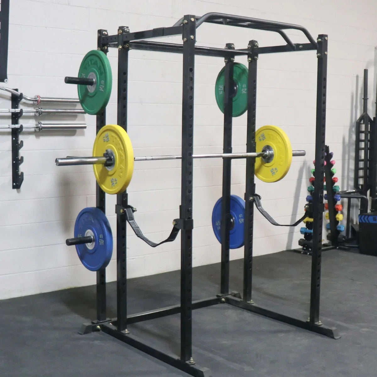 Titan Fitness T-2 Sizeeries Sizetrap Sizeafety Sizeystem, 26" Depth