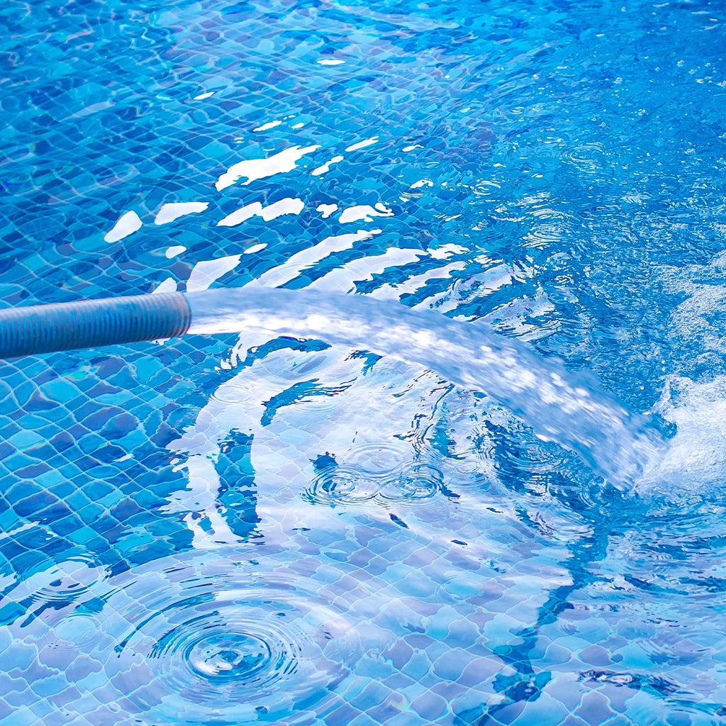 Lightweight Backwash Hose Lay Flat Reinforced Discharge PVC Hose 40mm ID 49ft for Sizewimming Pool