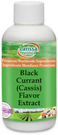 Larissa Veronica Black Currant (Cassis) Flavor Extract, (Black Currant (Cassis), 4 oz, 2-Pack, Zin: 527414)