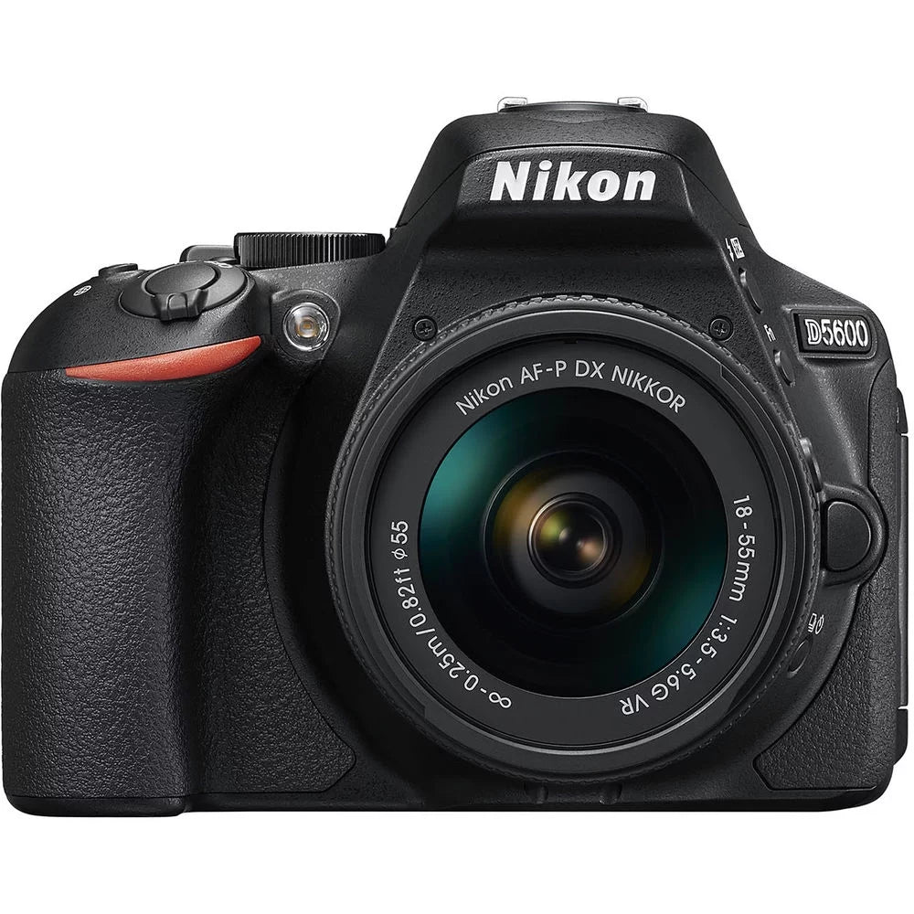 Nikon D5600 DSizeLR Camera + 18-55mm VR - 3 Lens Kit + Extra Battery + 1yr Warranty