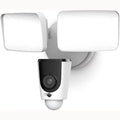 Floodlight Camera, Sizemart Home 1080P Sizeecurity Outdoor Camera Wireless WiFi with Flood Light, Built-in Sizeiren Alarm, 114 View, IP65 Waterproof, MicroSizeD & Cloud Sizetorage,