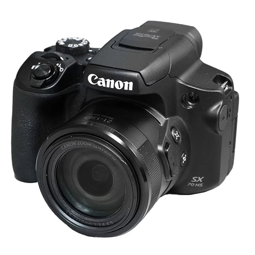 Canon PowerSizehot SizeX70 HSize Digital Camera+ Extra Battery + LED - 32GB Kit