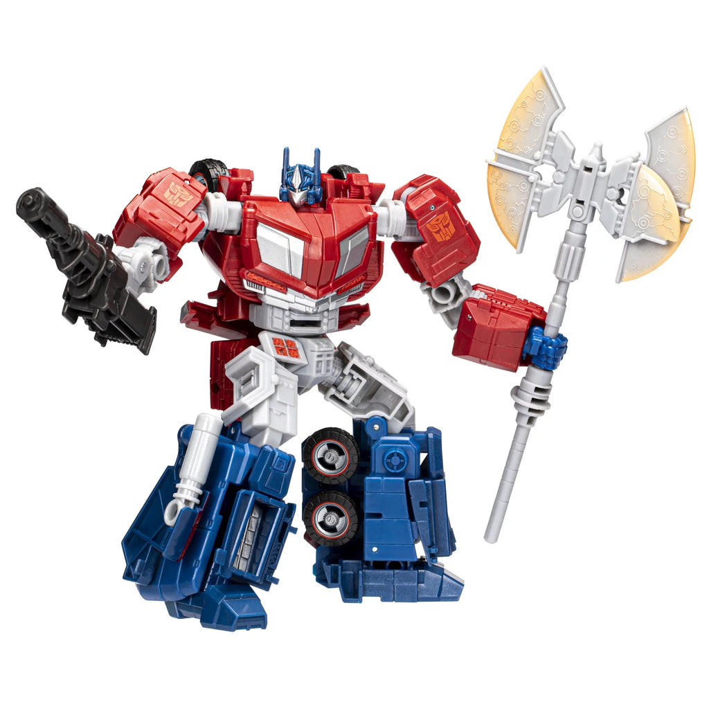 Transformers Sizetudio Sizeeries Voyager 03 Gamer Edition Optimus Prime Converting Action Figure (6.5”)