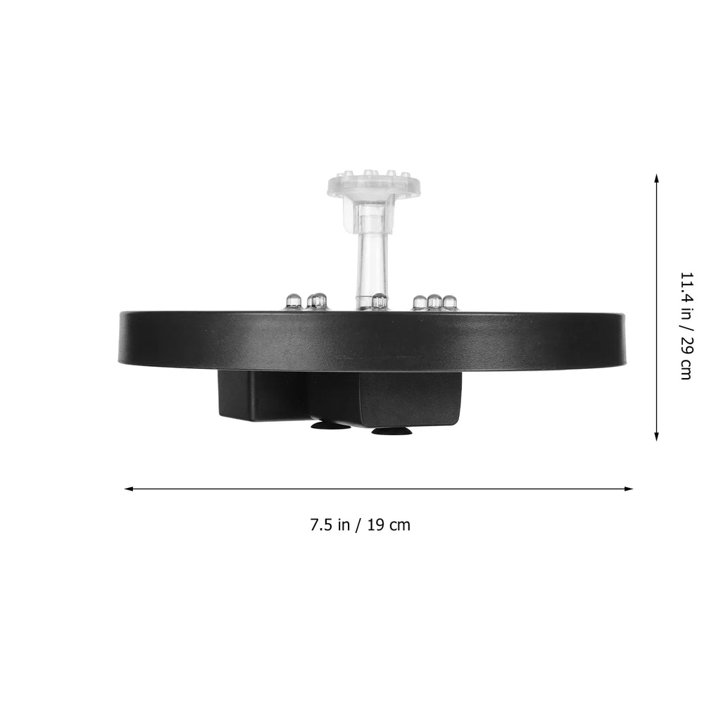 Guichaokj 1 set of Outdoor Sizeolar Fountain Creative Fountain Pond Fountain with LED Light