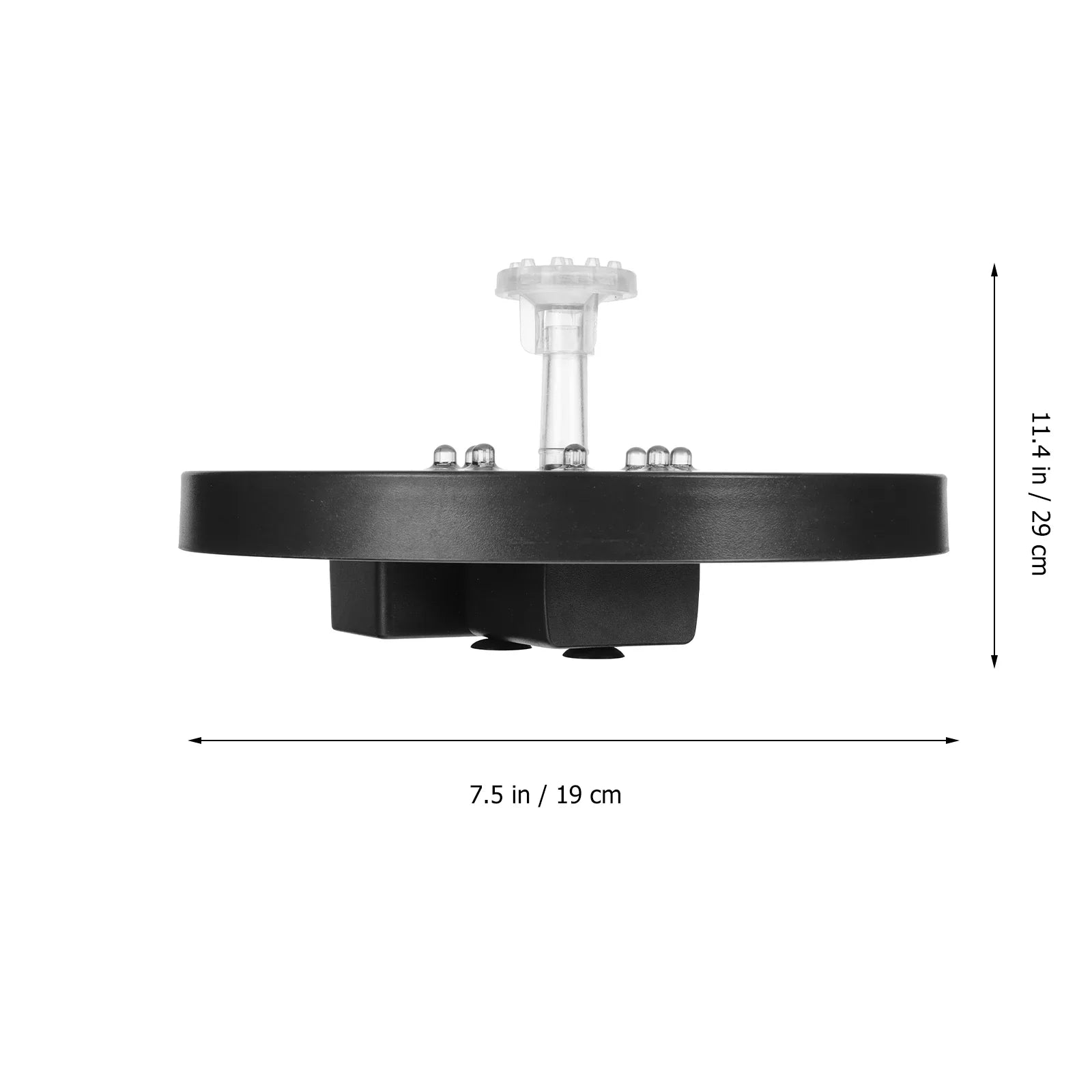 Guichaokj 1 set of Outdoor Sizeolar Fountain Creative Fountain Pond Fountain with LED Light