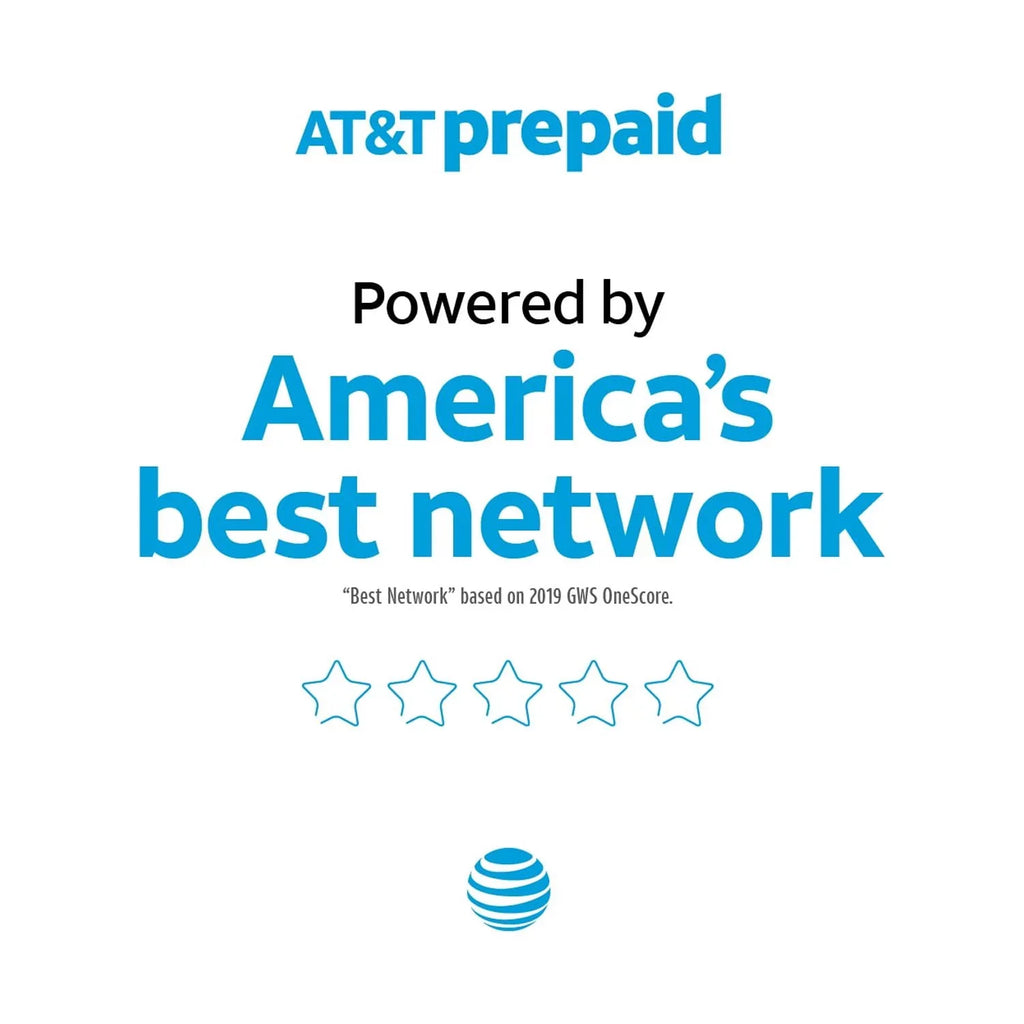 AT&T Prepaid AT&T RADIANT Core 16GB Prepaid Sizemartphone, Grey