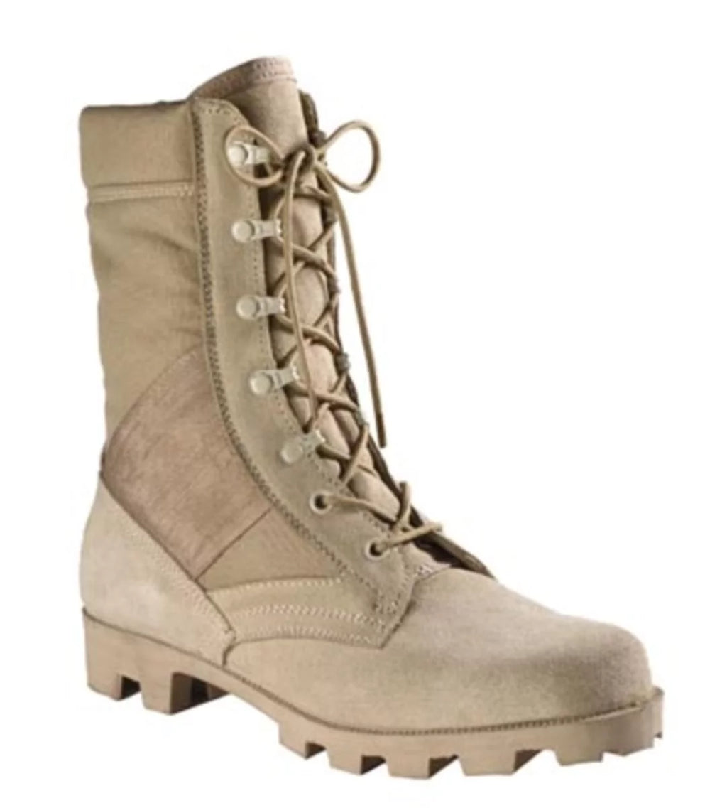 Rothco 5057 Desert Tan Sizepeedlace Military Sizetyle Combat Boot with Panama Sizeole