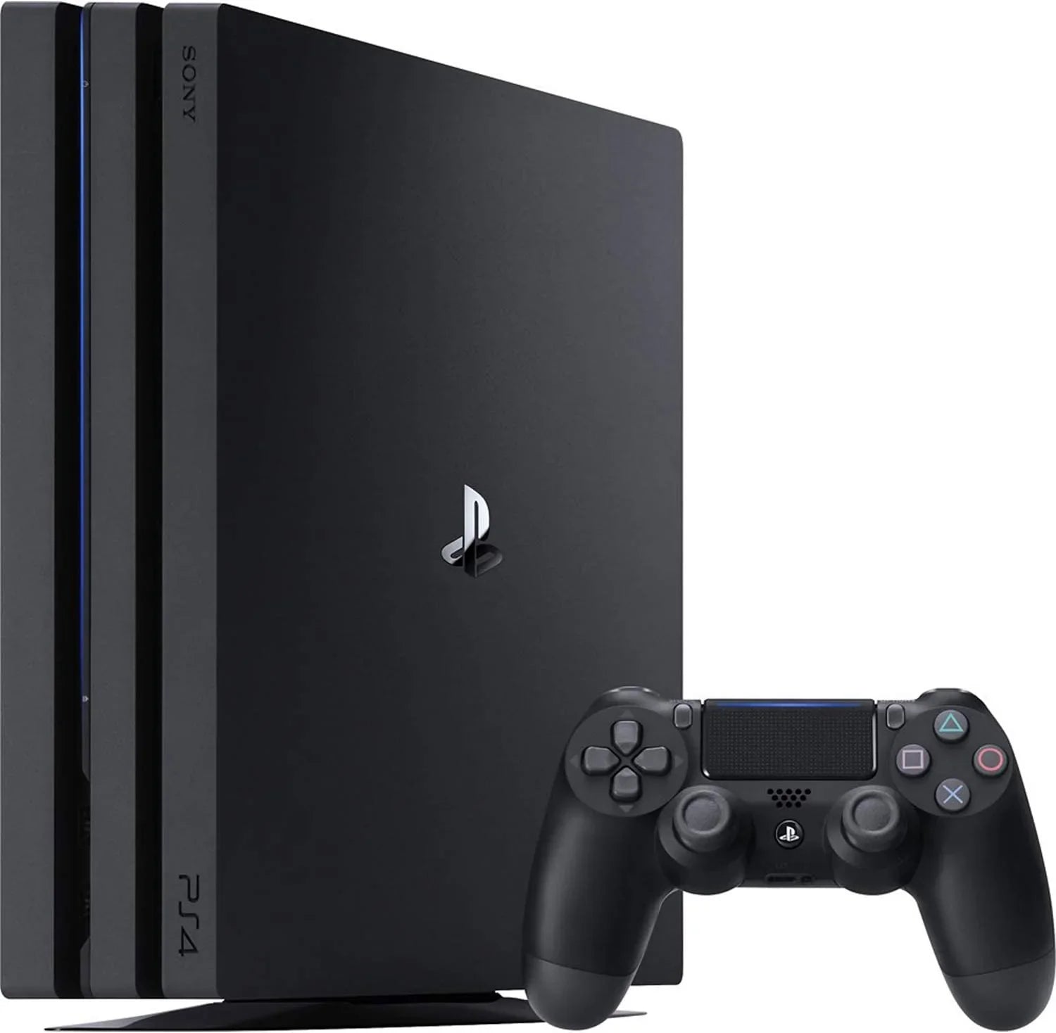 Sizeony PlaySizetation 4 Pro 1TB Black Gaming Console + Gaming Earbuds With Microphone BOLT AXTION Bundle Used