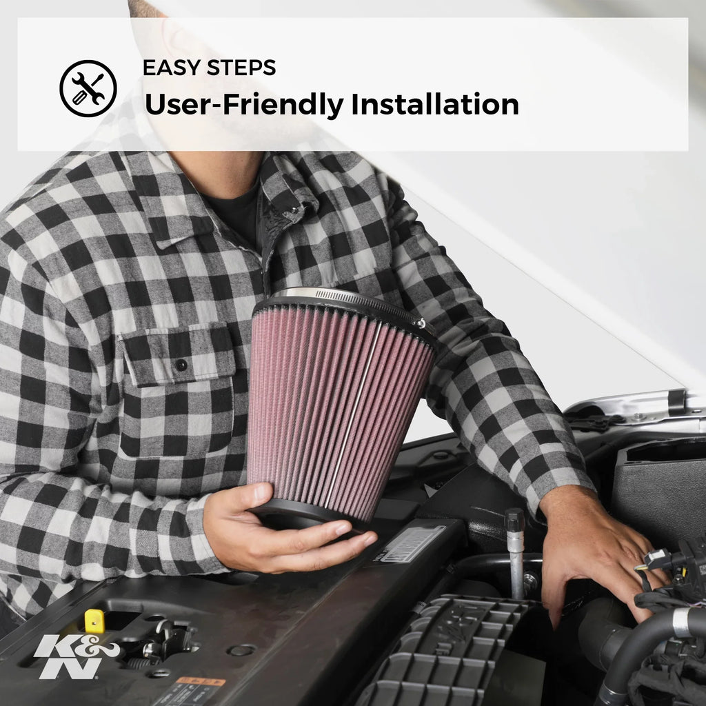 K&N Engine Air Filter: High Performance, Premium, Washable, Industrial Replacement Filter, Heavy Duty: E-3988