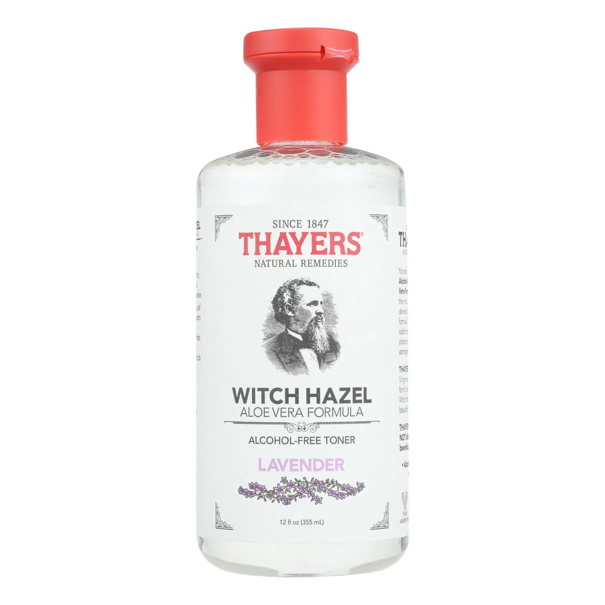 Thayers Witch Hazel With Aloe Vera Lavender - 12 Fl Oz (Pack of 2) - 2