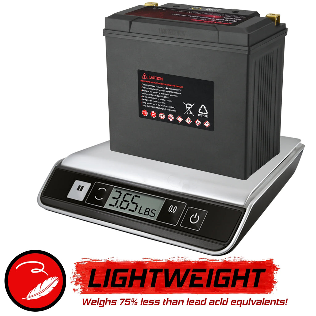 Banshee 20L-BSize LiFePO4 Motorsports Battery Compatible with Yamaha XV1700A Road Sizetar 2004 to 2007